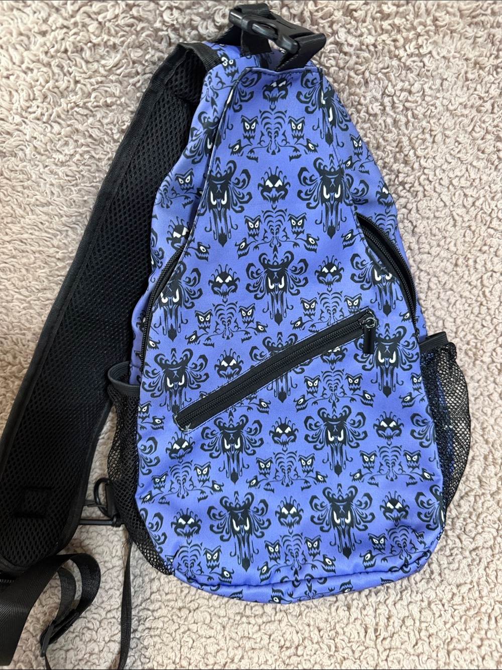 Disney Haunted Mansion Wallpaper Sling Bag